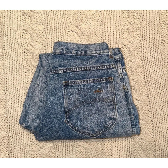 CHIC Vintage acid wash high‎ waisted jeans - Picture 2 of 12